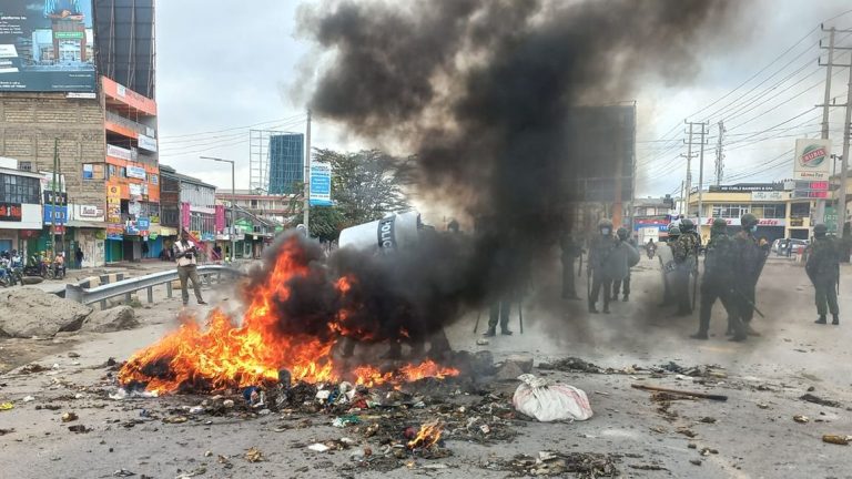 Kenya rocked by protests