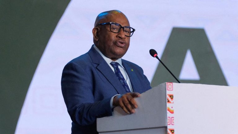 Comoros President Assoumani gives son government job