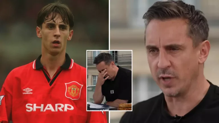 Gary Neville reveals ‘risky’ thing he bought with his very first Man Utd pay cheque as shock wages revealed