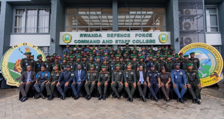 Rwanda gets over 70 junior command and staff officers