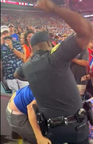 Police review shock viral video of cops fighting fans in Georgia vs Florida football game