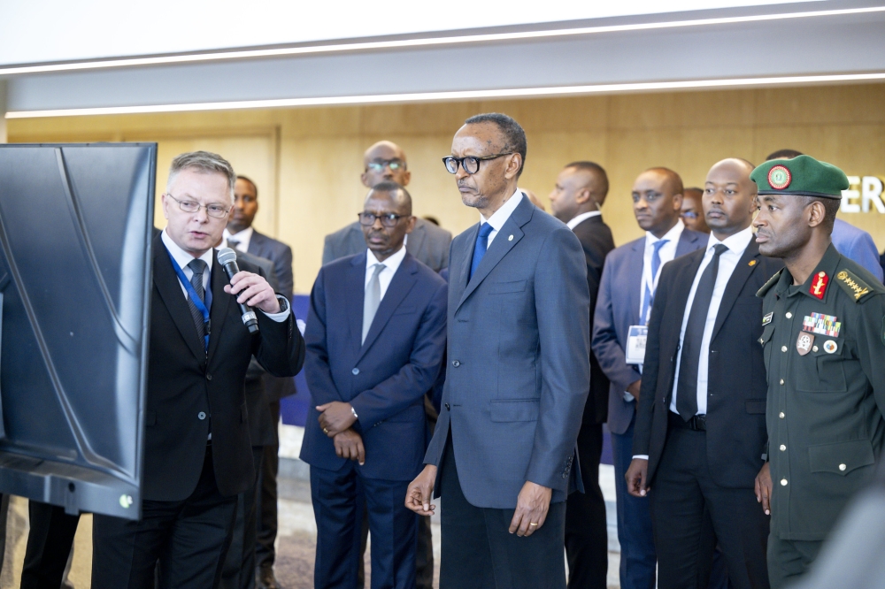 Rwanda unveils locally made military weapons